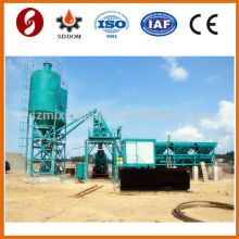 HZS35 concrete batching plant in Malaysia